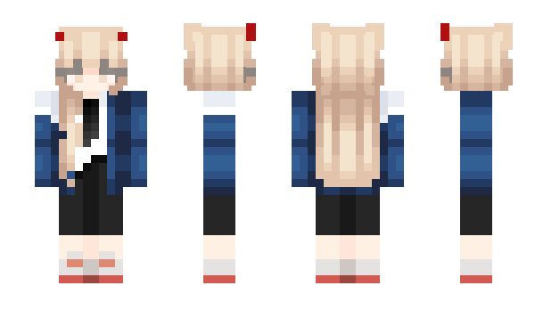 Minecraft skin herobrineis