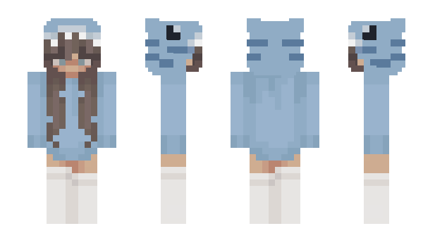 Minecraft skin moblue