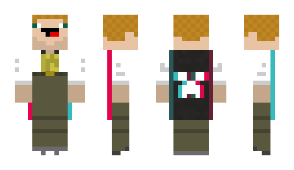 Minecraft skin JedrekBagietka