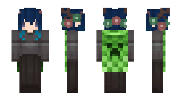 Minecraft skin hikikomoori