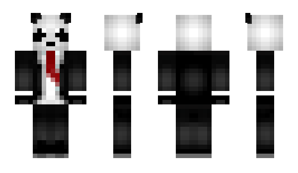 Minecraft skin MrPandasticX