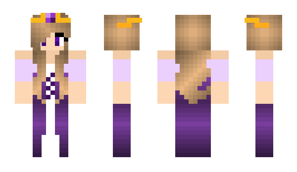 Minecraft skin Hurtgirl