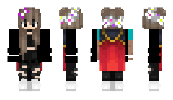 Minecraft skin Cassie_x