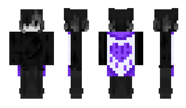 Minecraft skin Luneless