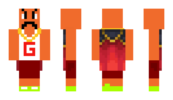 Minecraft скін по ніку MrGangsterPlayer