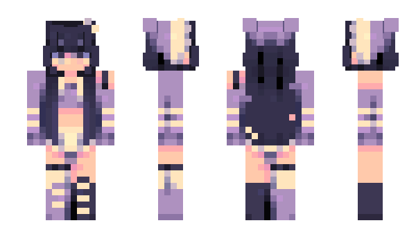 Minecraft skin Amethystee