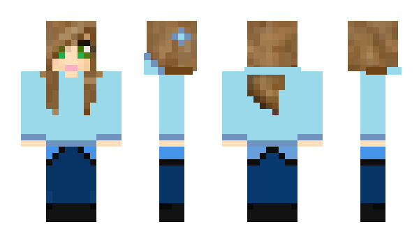 Minecraft skin JeniC