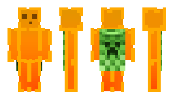 Minecraft skin PapaOrange