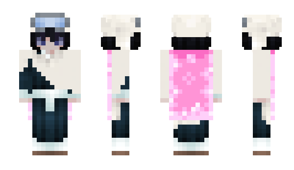 Minecraft skin lLabubu