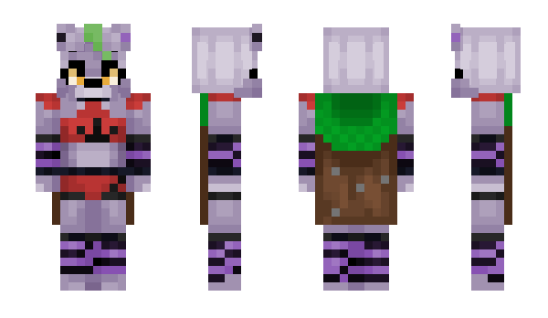 Minecraft skin ROXY_RAWR69