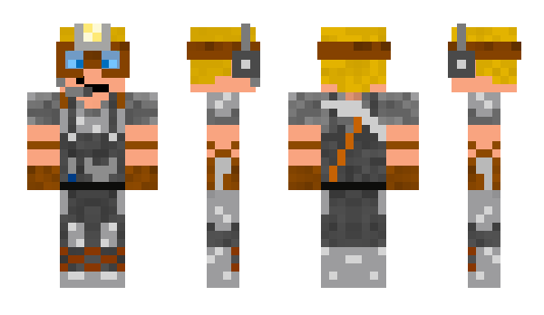 Minecraft skin girlpunk