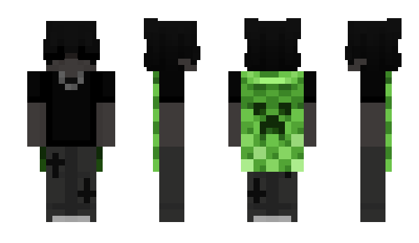 Minecraft skin BlackRoseMan