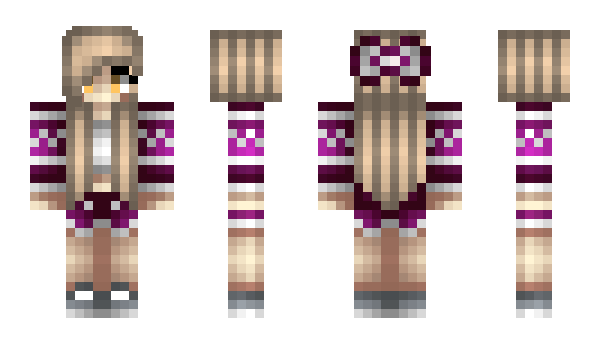 Minecraft skin Darknesia_