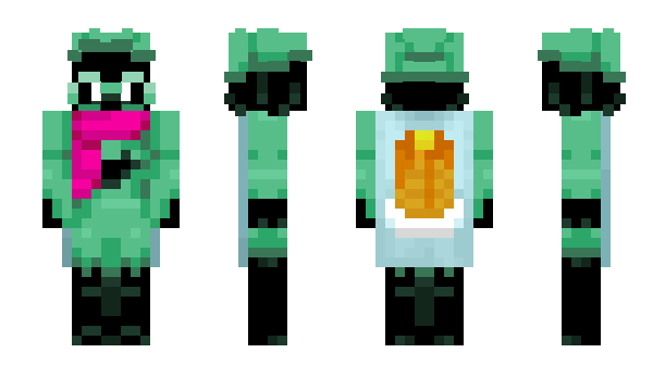 Minecraft skin FemboyRalsei