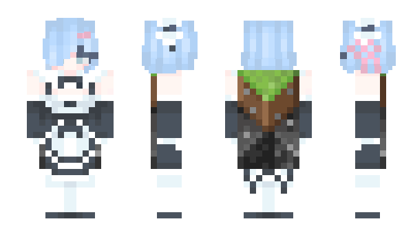 Minecraft скин по нику _RemuRemu