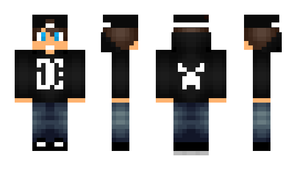 Minecraft skin Haaiko