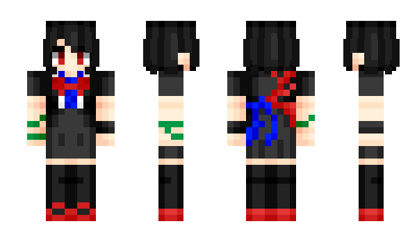 Minecraft skin Kagemori