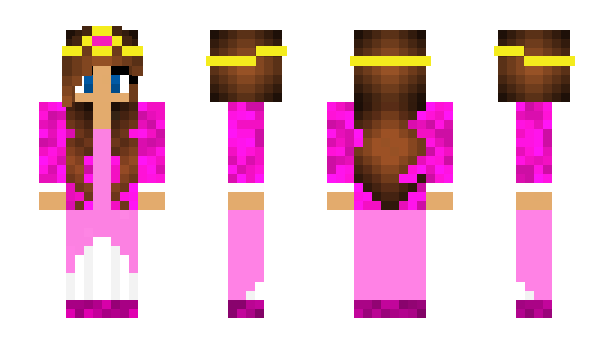 Minecraft skin PrincessAbby