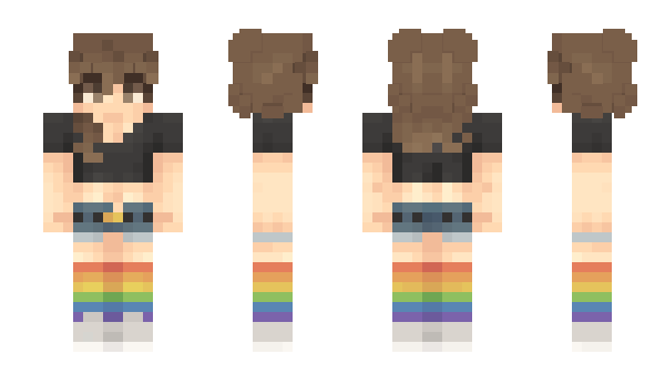 Minecraft skin XVIBARBARE