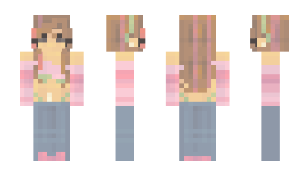 Minecraft skin kiitsch