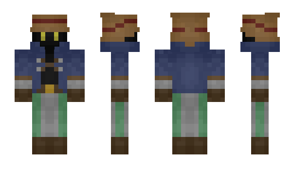 Minecraft skin ViviOrnitier