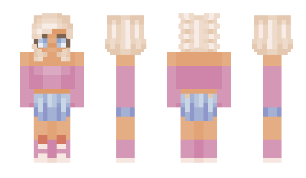 Minecraft skin ItsLaury