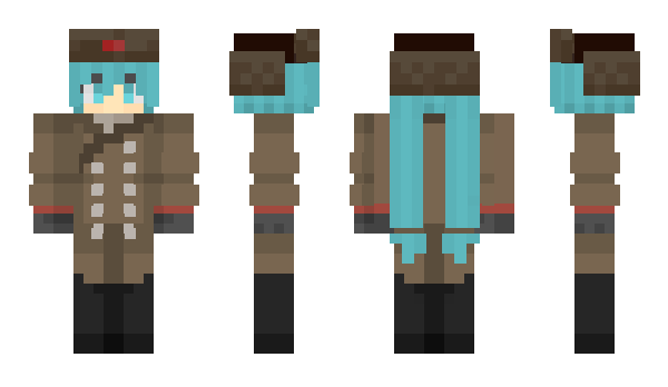 Minecraft skin Hatsu_tao