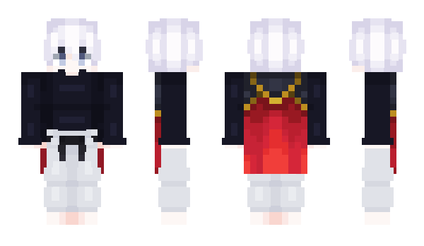 Minecraft skin Qriaaa