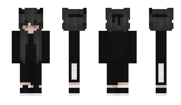 Minecraft skin ThiccGirl