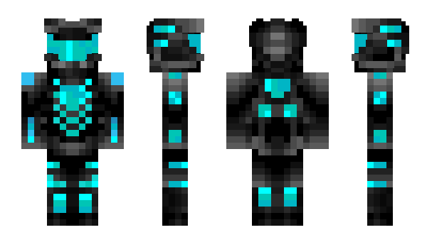 Minecraft skin Frostblade