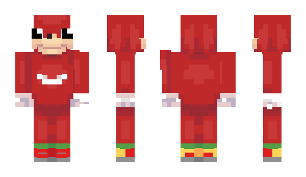 Minecraft skin LuckStreet
