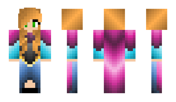 Minecraft skin ana_mc