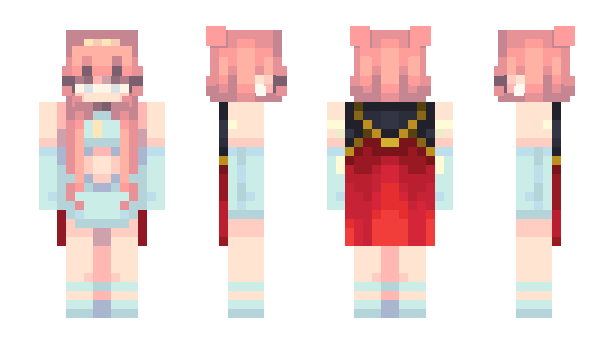 Minecraft skin KatKit