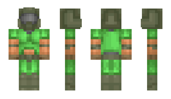 Minecraft skin MonkeyMike