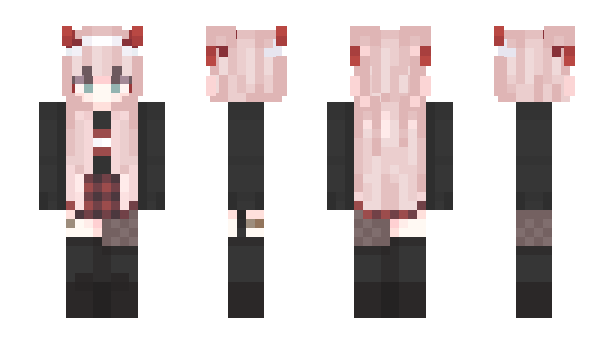 Minecraft skin OukamiShirou