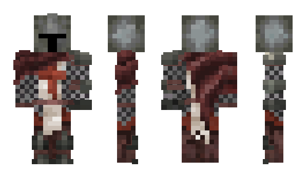 Minecraft skin Templar_II