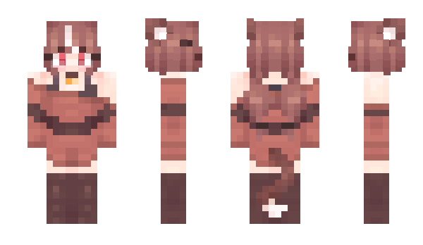 Minecraft skin mwochaaa