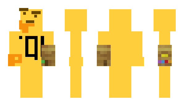 Minecraft скін по ніку Yqr