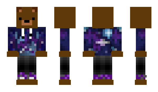 Minecraft skin white_hack