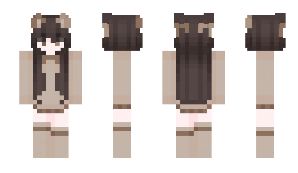 Minecraft skin Yellowpuffen