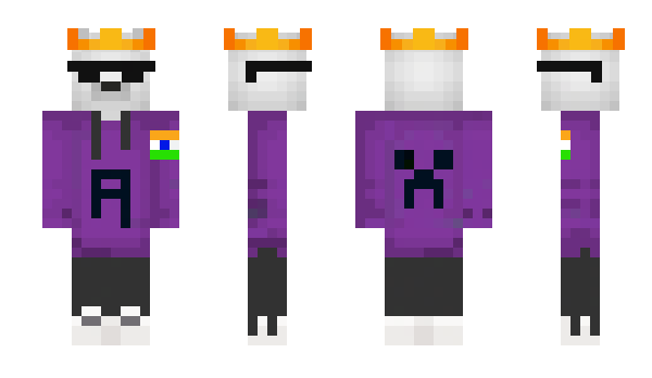 Minecraft скин по нику ASHU16