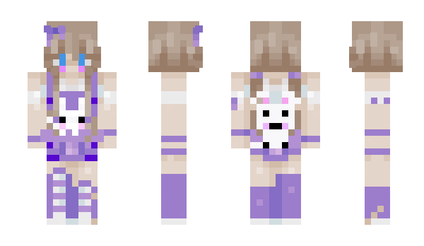 Minecraft skin Aurescent