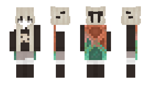 Minecraft скін по ніку AAUNAMI