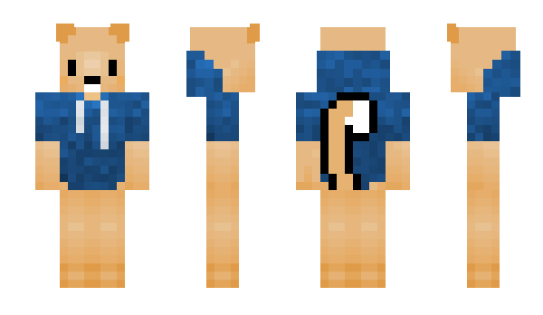 Minecraft skin MrSkeleton