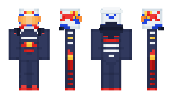 Minecraft skin RedBullMax