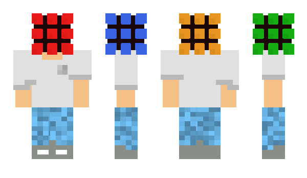 Minecraft skin CubeMaster_