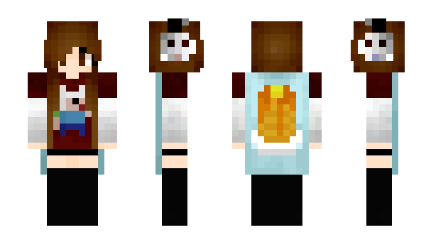 Minecraft скин по нику Napplng