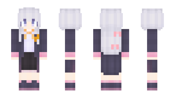 Minecraft skin ElainaWitch