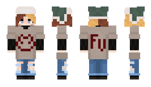 Minecraft skin dummiecat