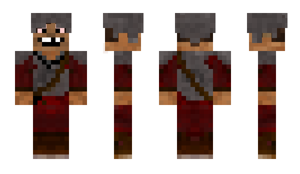 Minecraft skin KeepOut